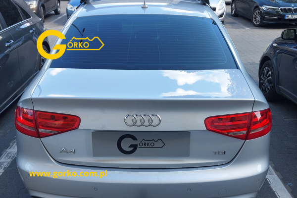Dorobienie klucza do Audi A4