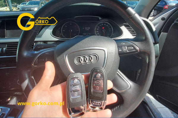 Dorobienie klucza do Audi A4