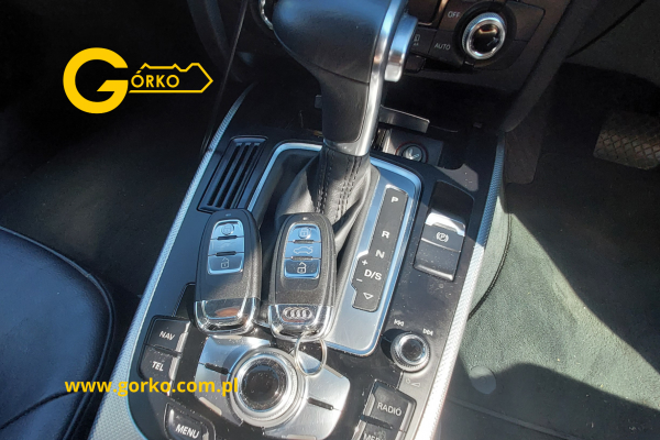 Dorobienie klucza do Audi A4