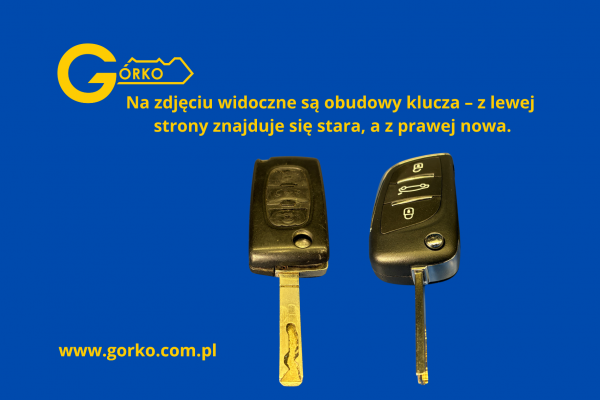 Naprawa klucza do samochodu Peugeot Partner