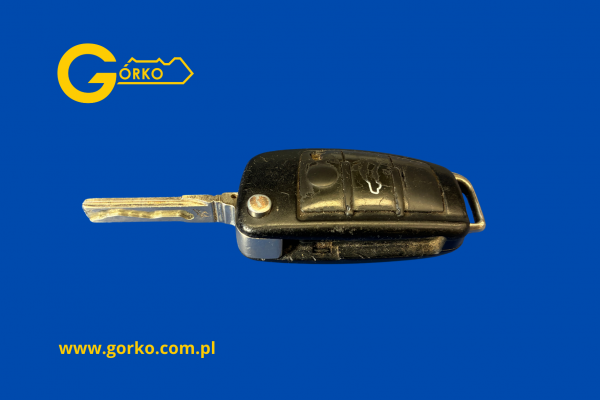 Naprawa klucza do Audi A6 C6 – nowa obudowa, regeneracja elektroniki i docięcie grotu