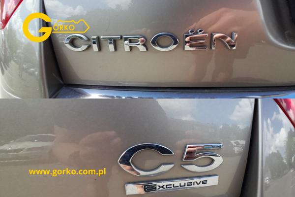 Dorobienie klucza do Citroën C5 2011 – transponder ID46, częstotliwość 434 MHz