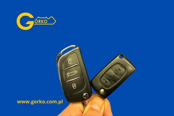 Dorobienie klucza do Citroën C5 2011 – transponder ID46, częstotliwość 434 MHz