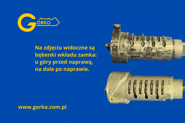 Naprawa stacyjki i klucza Peugeot 308