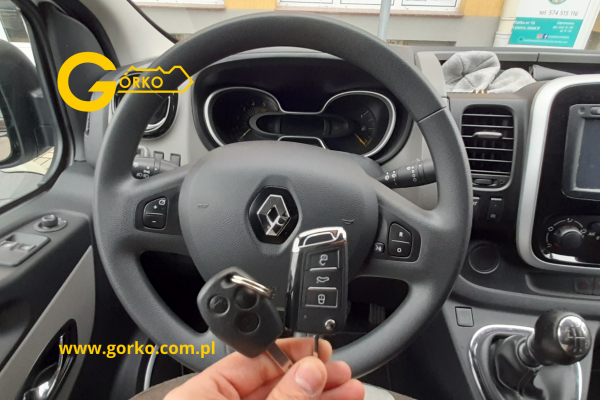 Dorobienie klucza do Renault Trafic