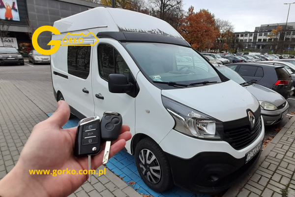 Dorobienie klucza do Renault Trafic