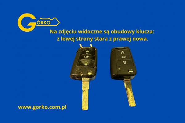 Wymiana obudowy klucza do Volkswagen Touran II