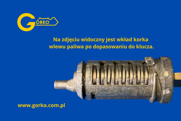 Dopasowanie korka wlewu paliwa do Peugeota Boxera