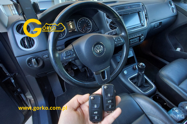 Dorobienie klucza do Volkswagena Tiguana