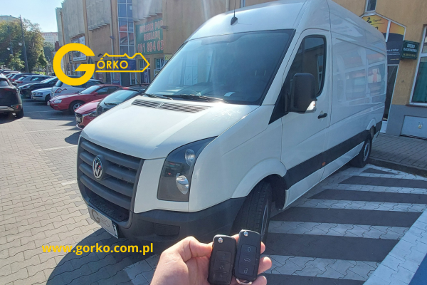 Dorobienie klucza do Volkswagena Craftera