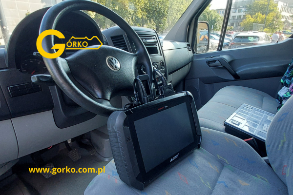 Dorobienie klucza do Volkswagena Craftera