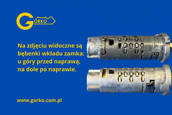 Naprawa stacyjki Subaru Outback 2011 (IV generacja) oraz kompletna regeneracja klucza – nowa obudowa, pilot PANIC i nowy grot