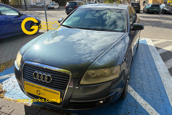 Dorobienie klucza do Audi A6 C6 – bezpieczeństwo przy jednym kluczu i czyszczenie pamięci immobilizera