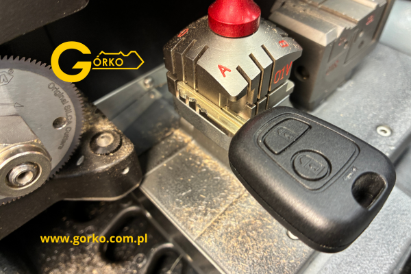 Naprawa klucza do Citroëna Berlingo I