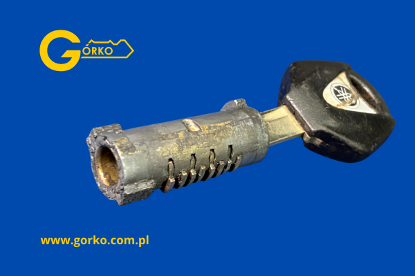 Naprawa stacyjki Yamaha TDM oraz wymiana obudów kluczy