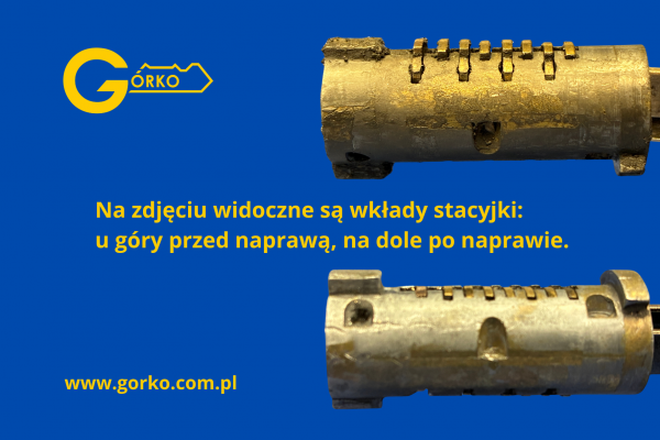 Naprawa stacyjki Yamaha TDM oraz wymiana obudów kluczy