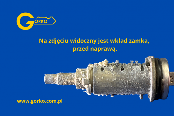 Naprawa wkładu zamka Mercedes W163 (Klasa M)