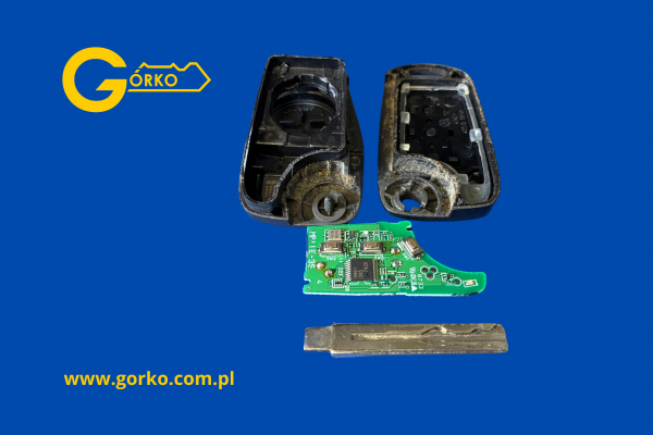 Naprawa i wymiana obudowy klucza do Kia Sorento 