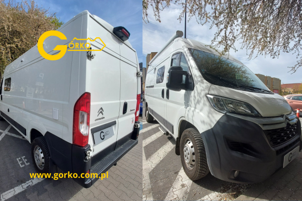 Dorobienie klucza do Citroena Jumpera z zabudową kempingową