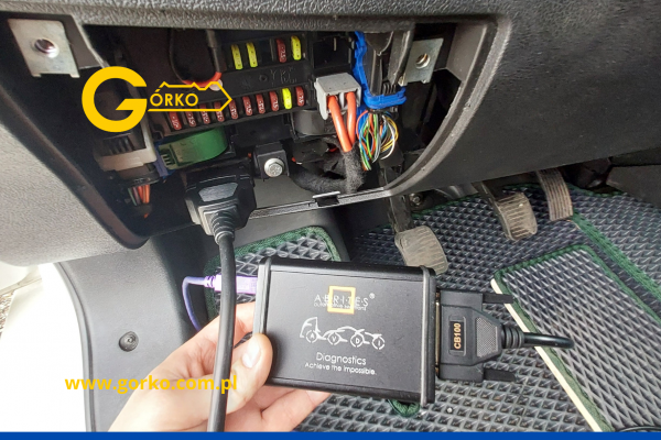 Dorobienie klucza do Citroena Jumpera z zabudową kempingową