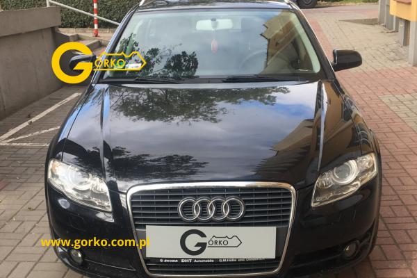 Dorobienie klucza do Audi A4