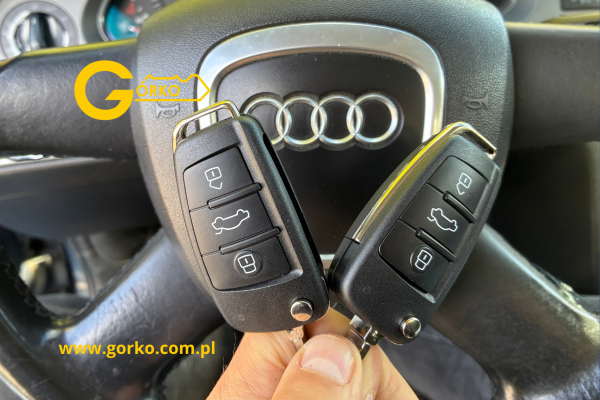Dorobienie klucza do Audi A4