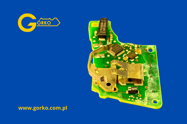 Naprawa klucza Skoda Fabia III po zalaniu