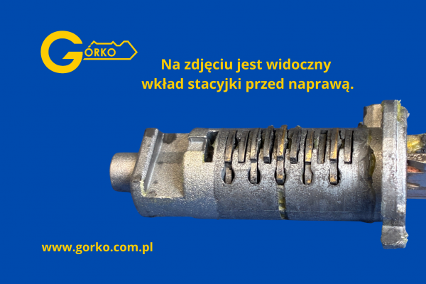 Dlaczego w Nissanie klucz blokuje się w stacyjce? Przykład naprawy stacyjki Nissan Micra K13