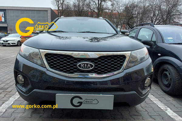 Dorobienie klucza do Kia Sorento II generacji – klient z Bartoszyc, szybka realizacja po wcześniejszej rezerwacji