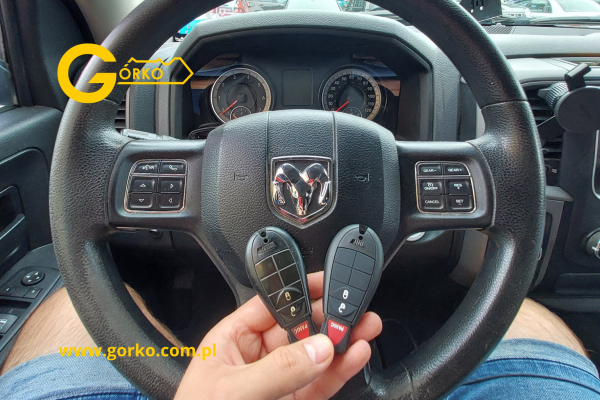 Dorobienie klucza do Dodge Ram 1500