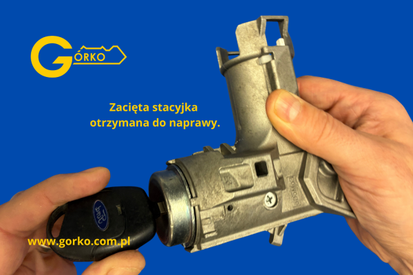 Uszkodzona stacyjka Ford Fiesta MK7