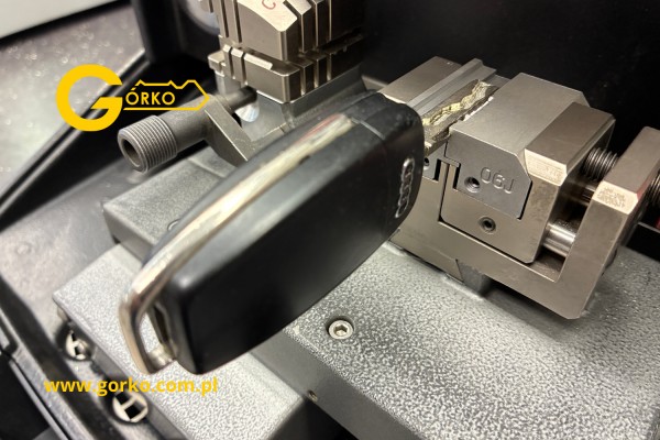 docięcie grotu klucza audi a3