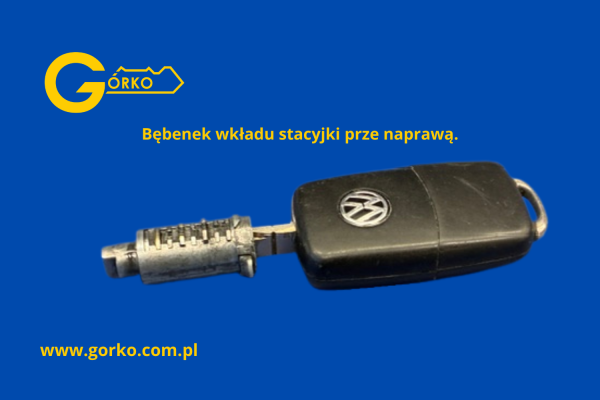 Regeneracja zablokowanej stacyjki Volkswagen Caddy – przypadek klienta z Pisza
