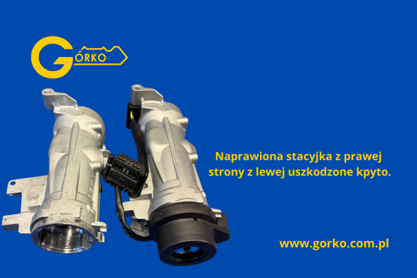 Wymiana uszkodzonej obudowy stacyjki Volkswagen Caddy – przypadek klienta z Pisza