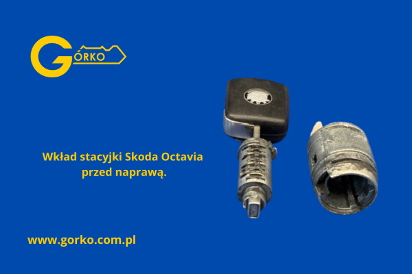 Naprawa zablokowanej stacyjki Skoda Roomster z wymianą pętli immobilizera