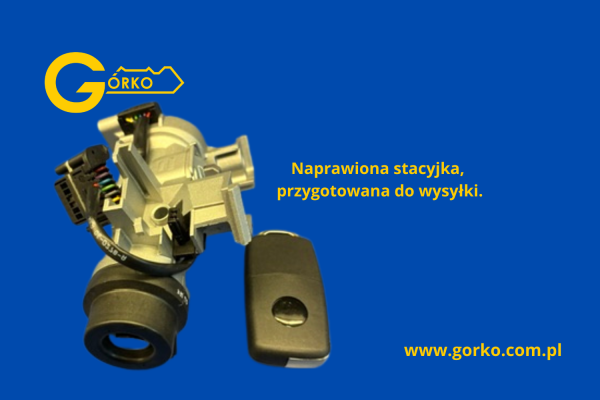 Naprawa zablokowanej stacyjki Skoda Roomster z docięciem grotu klucza