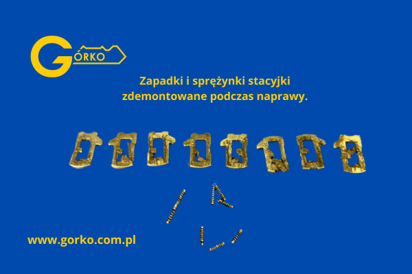 Całkowita regeneracja stacyjki Opel Meriva A – przypadek całkowitej blokady mechanizmu