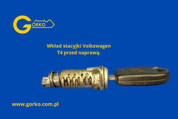 Regeneracja wkładu stacyjki Volkswagen T4 Synchro – awaria podczas porannego wyjazdu na budowę