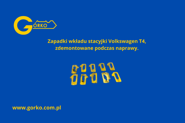 Naprawa stacyjki Volkswagen T4 Synchro – wymiana napędu kostki elektrycznej