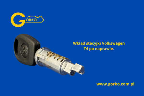 Naprawa stacyjki Volkswagen T4 Synchro – awaria napędu kostki zapłonowej