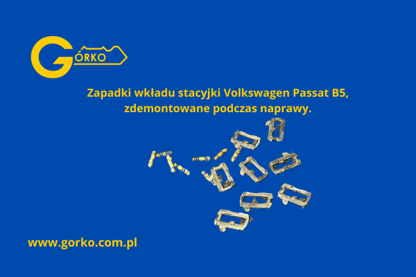 Zapadki stacyjki Volkswagen Passat B5