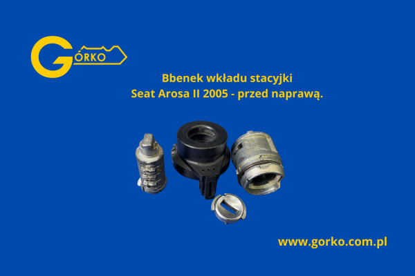 stacyjka Seat Arosa II - rozmontowany wkład
